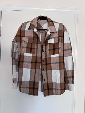 Plaid shacket